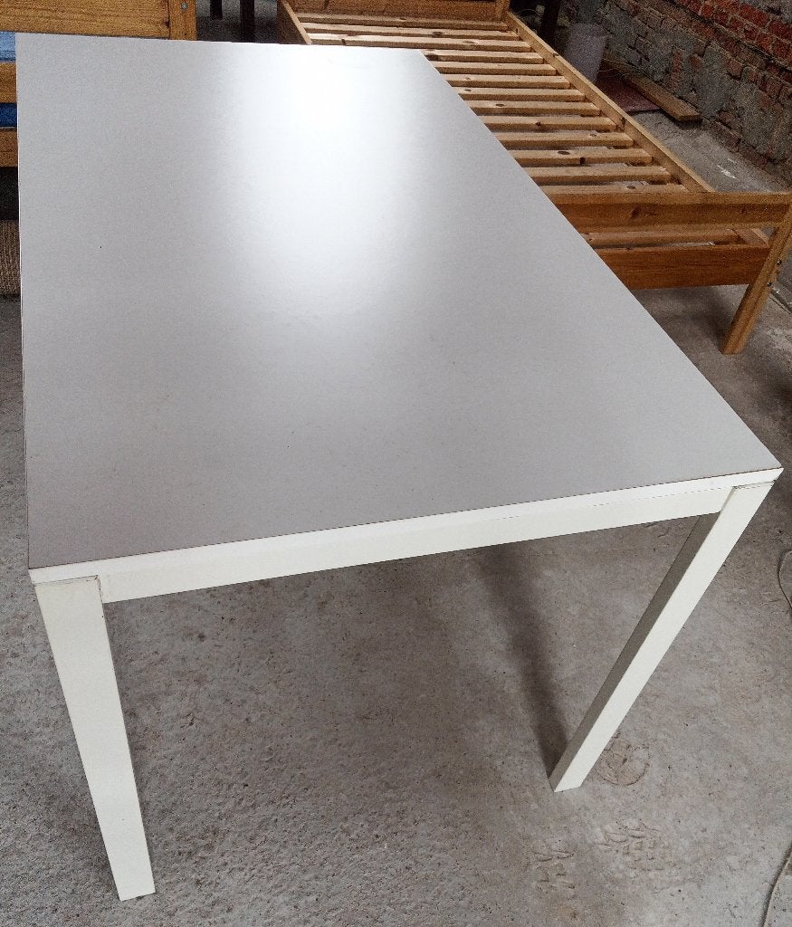 eettafel Meltorp - Ikea, Ophalen, Gebruikt, 100 tot 150 cm, Modern strak