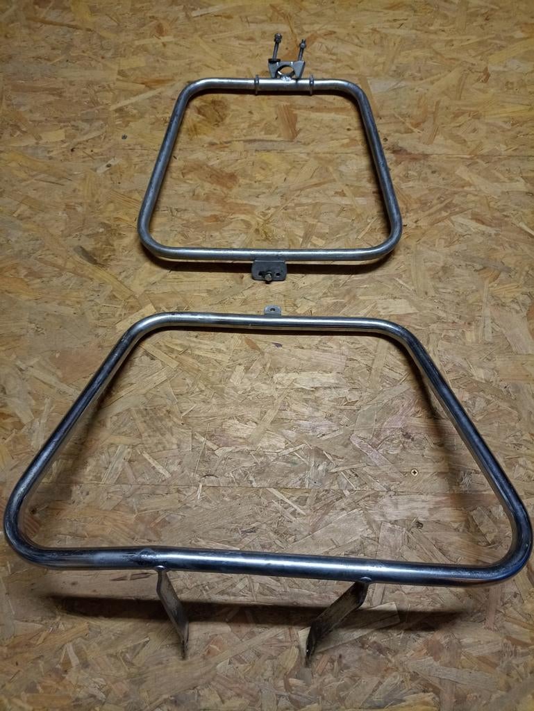 2 valbeugels voor oldtimer brommer, Fietsen en Brommers, Ophalen