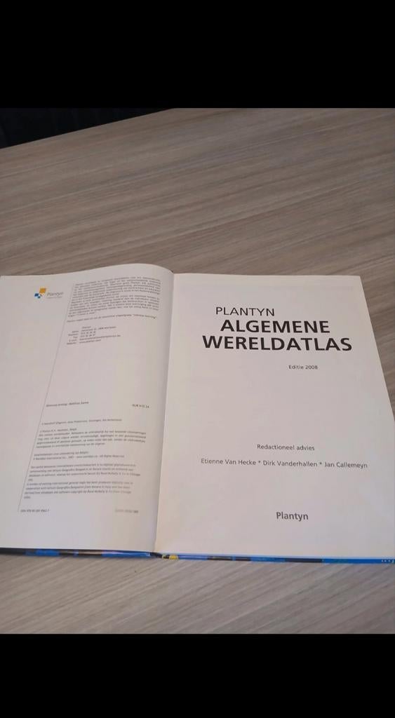 Plantyn Wereldatlas, Enlèvement ou Envoi