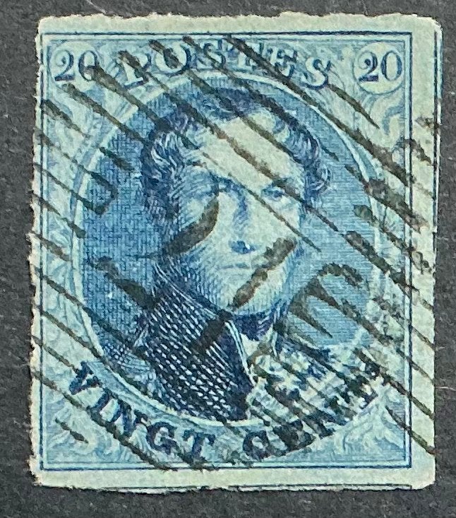 LOT 742. COB: 11. LEOPOLD I. (21) TB !, Oblitéré, Enlèvement ou Envoi, Affranchi, Maison royale
