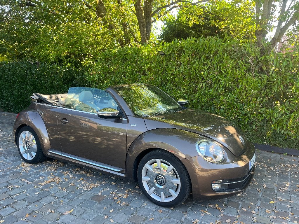 Vw beetle cabrio 12CC essence ful options, Beetle (Kever), Cabriolet, Leder, Bedrijf