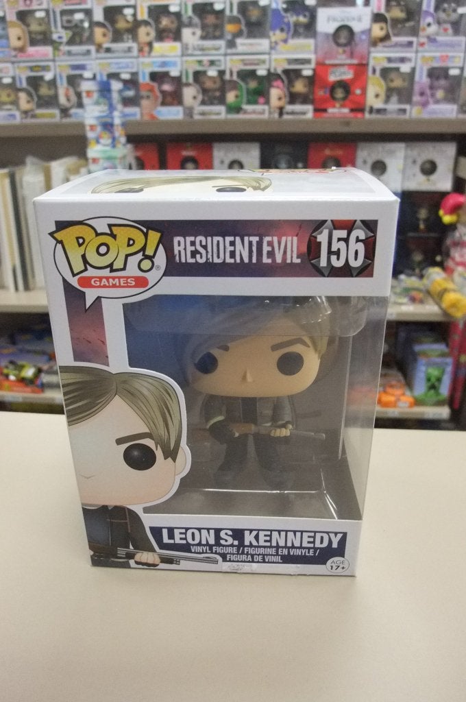 Leon S. Kennedy 156 POP! Games Resident evil, Collections, Jouets miniatures, Comme neuf, Enlèvement ou Envoi