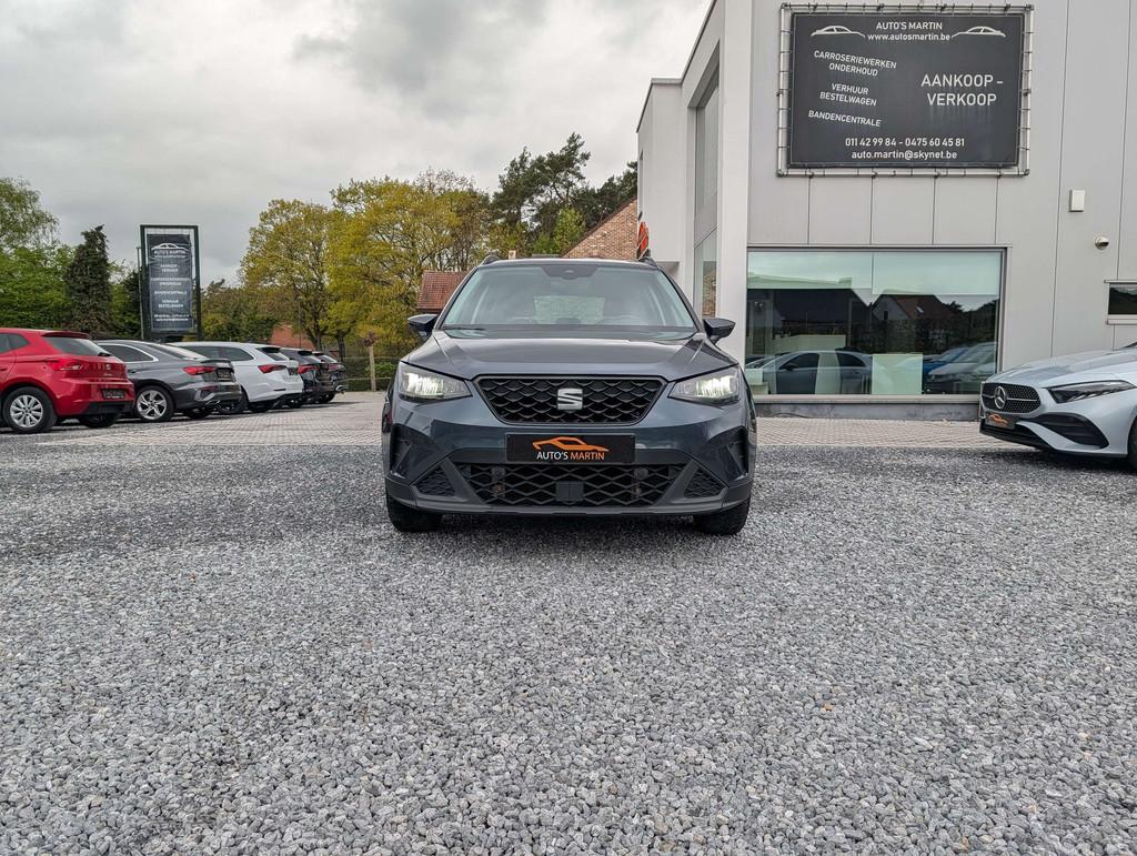 SEAT Arona 1.0 TSI DSG | LEER/ALCANTARA | CAMERA | NAVI/CARP, Autos, Seat, Argent ou Gris, Achat, Entreprise, Alcantara