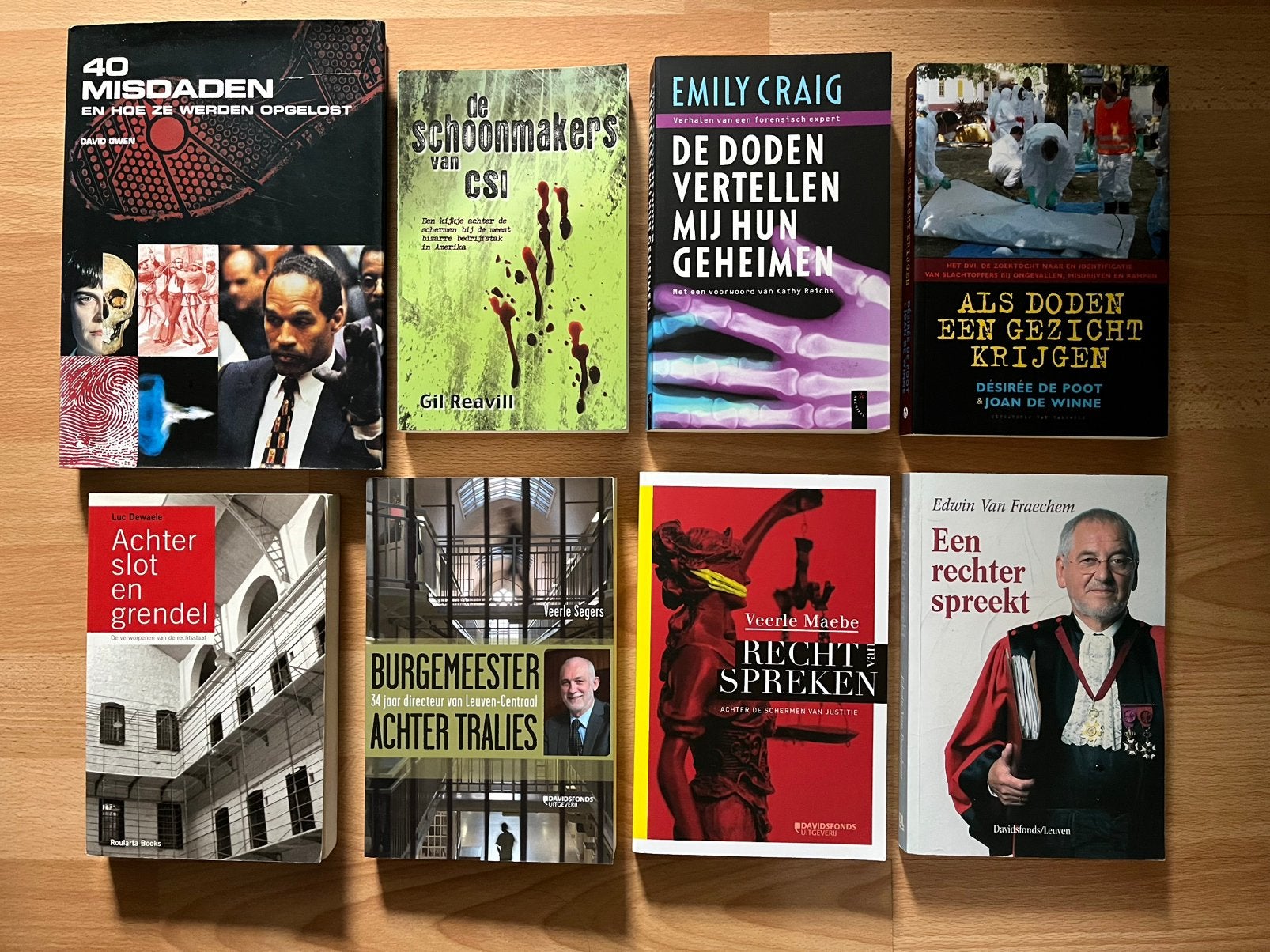 Boeken Misdaad en Recht, Boeken, Ophalen of Verzenden