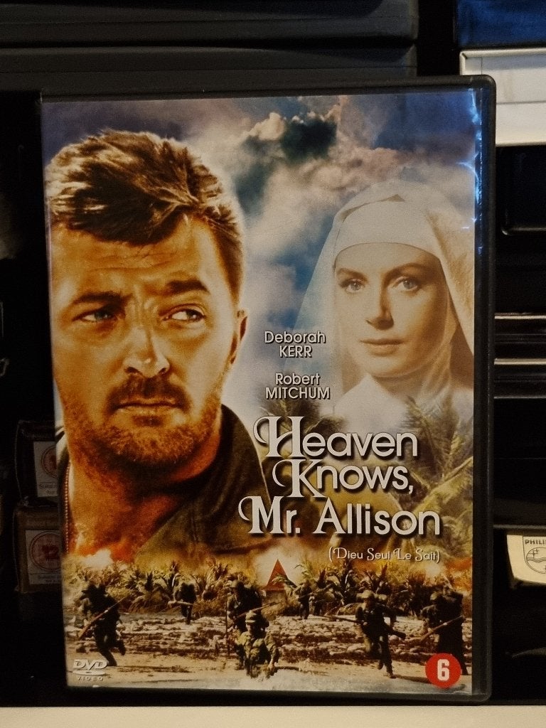 Heaven Knows Mr.Allison, Deborah Kerr, Robert Mitchum, Ophalen of Verzenden, Spaans, Engels