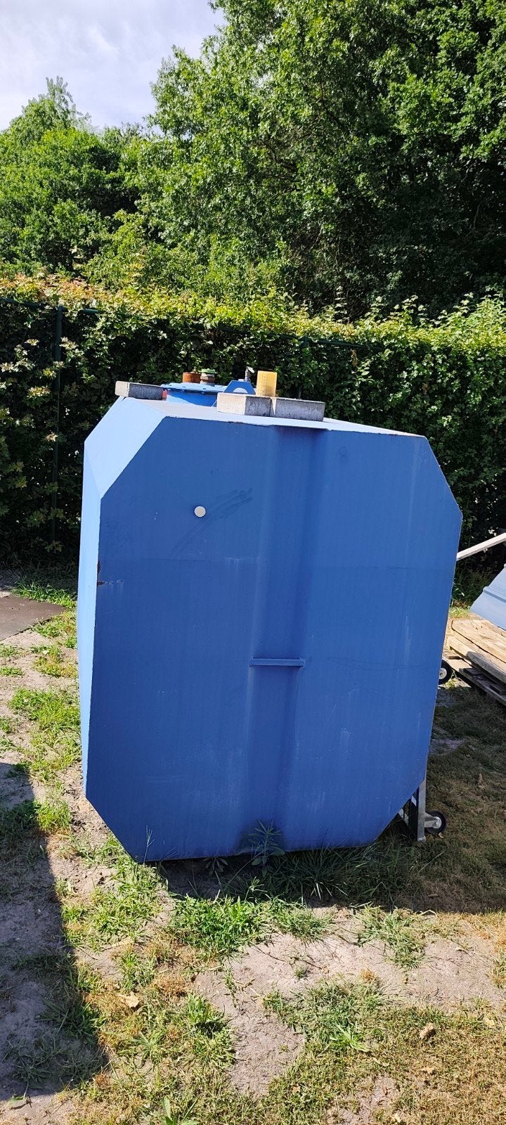 mazoutton 3000L, Tuin en Terras, 150 liter of meer, Ophalen, Gebruikt, Metaal