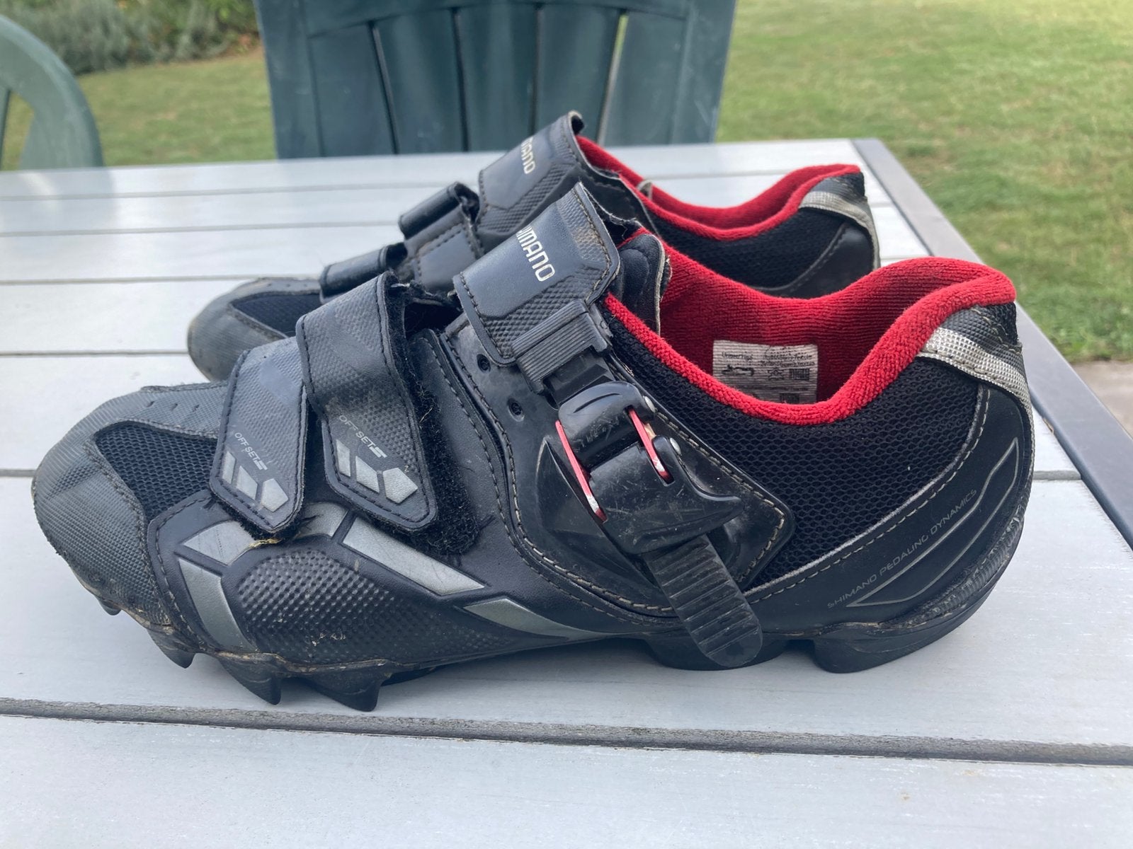 chaussures de vélo VTT Shimano SH-M088L taille 41, Fietsen en Brommers, Fietsaccessoires | Fietskleding, Ophalen, Gebruikt, Schoenen
