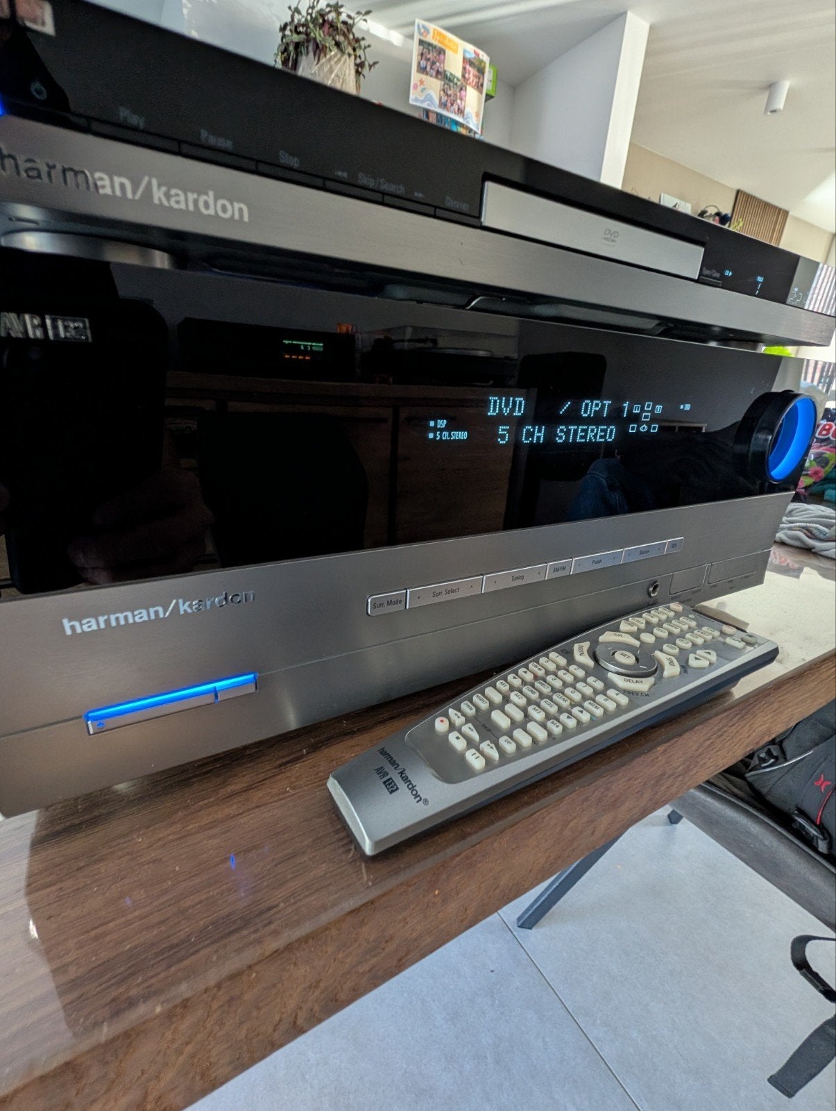 Harman Kardon AVR 132 met dvd speler, Audio, Tv en Foto, Versterkers en Ontvangers, Ophalen