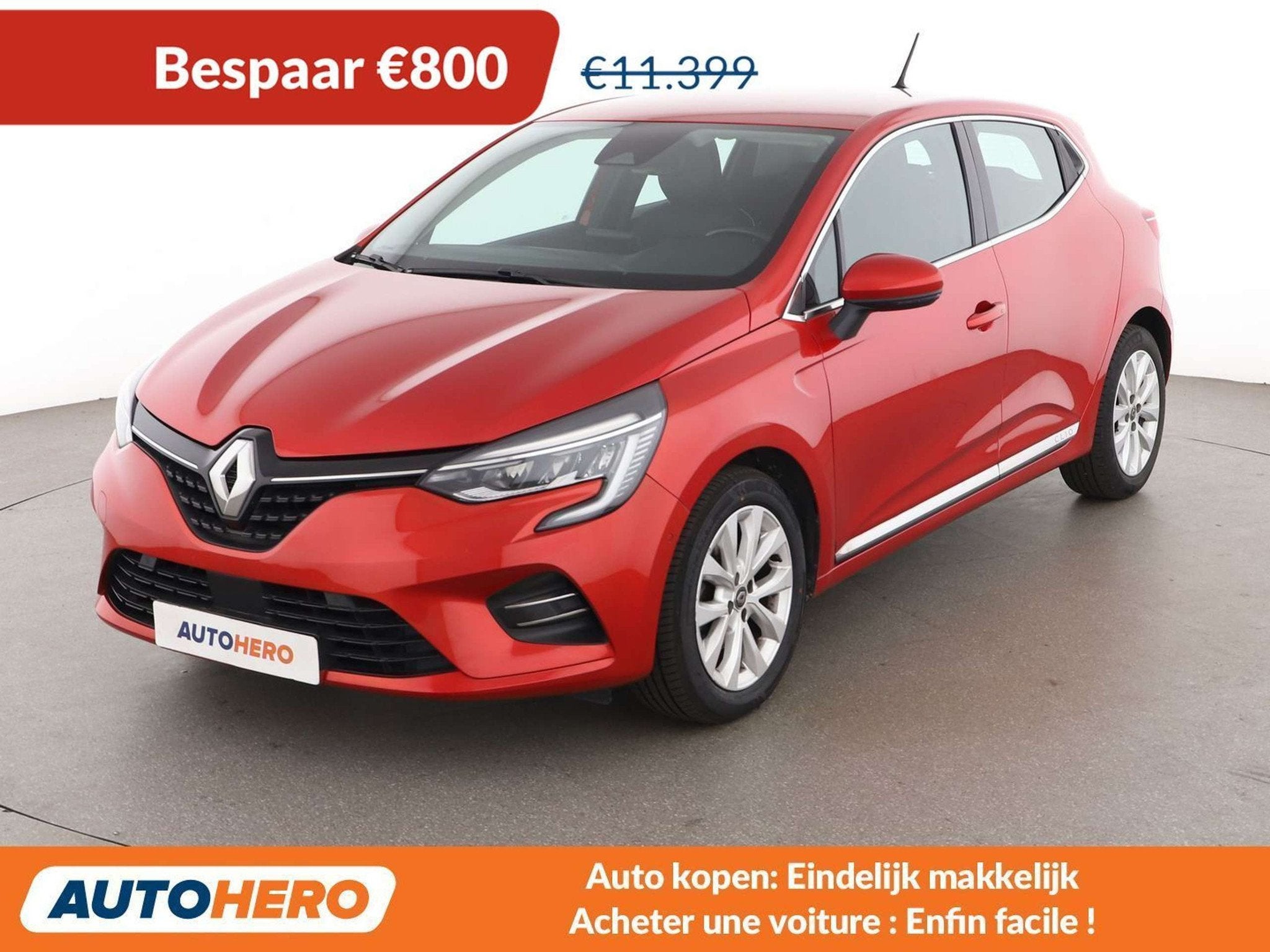 Renault Clio 1.5 BLUE dCi Intens (bj 2019), Auto's, Voorwielaandrijving, Gebruikt, 1264 kg, 116 pk