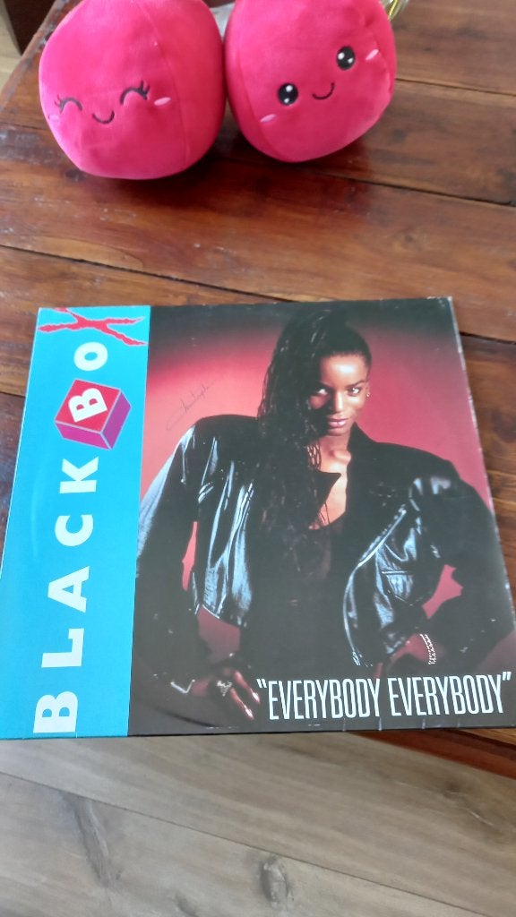 Vinyl (maxi 45t) black box "everybody everybody ", Ophalen, 1980 - 1989, Zo goed als nieuw