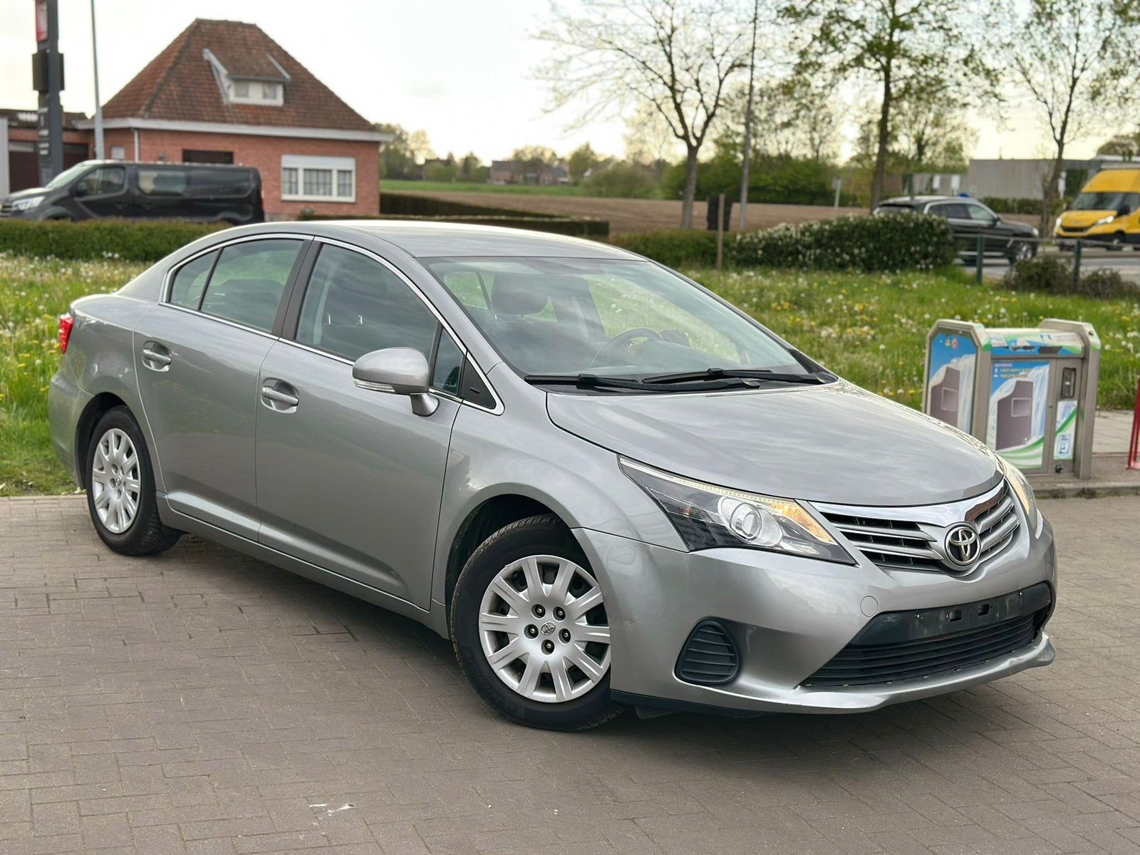Toyota avensis 2.0 diesel, Auto's, Toyota, Stof, Avensis, Zwart, Bedrijf