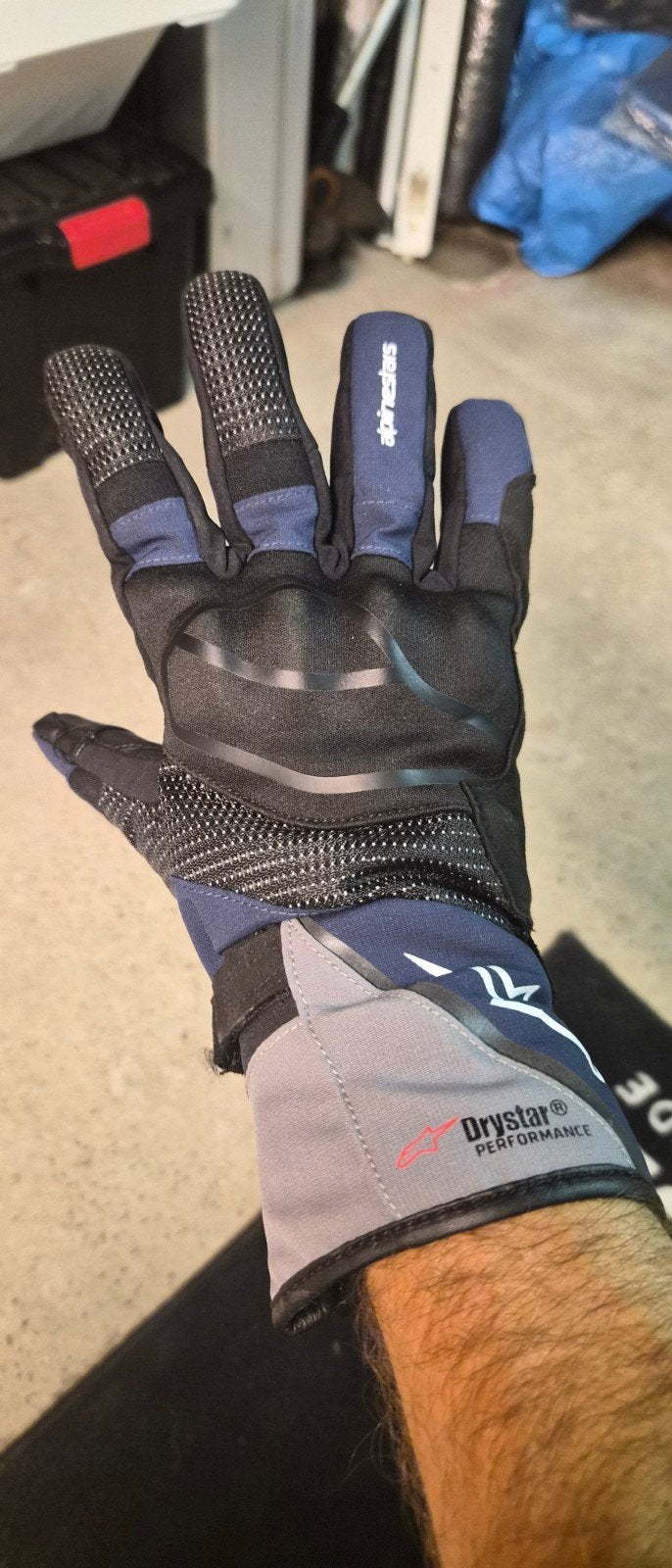 gants moto alpinestars andes v3, Motos, Enlèvement ou Envoi, Gants