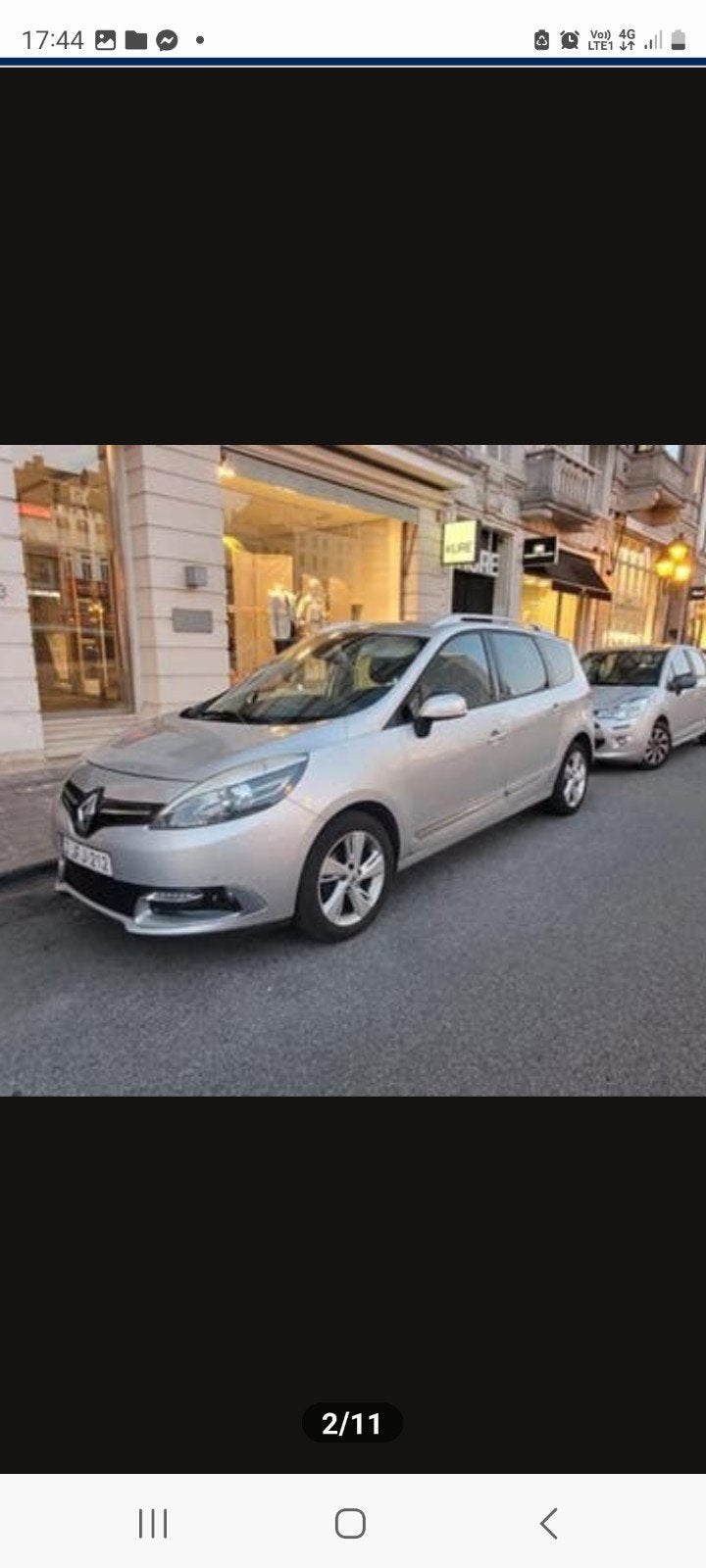 Renault Megane Scénic 1.2i Navigation/Garantie 1An.., Achat, Entreprise, Noir, 5 portes