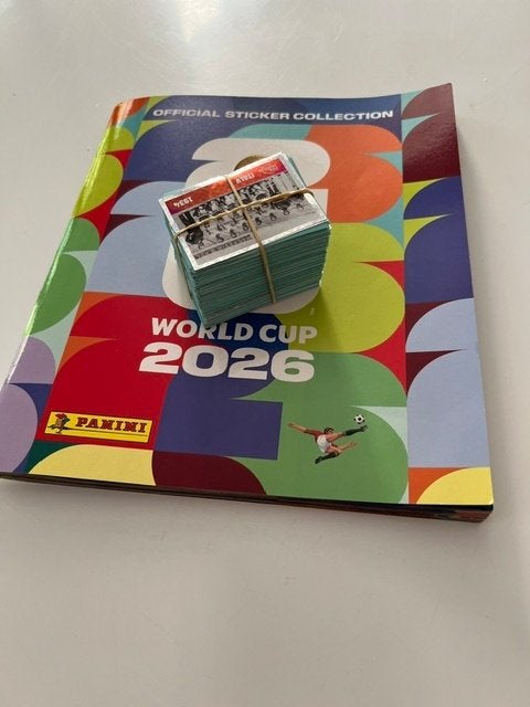 carte panini Coupe du monde 2026, Enlèvement, Comme neuf, Autres types