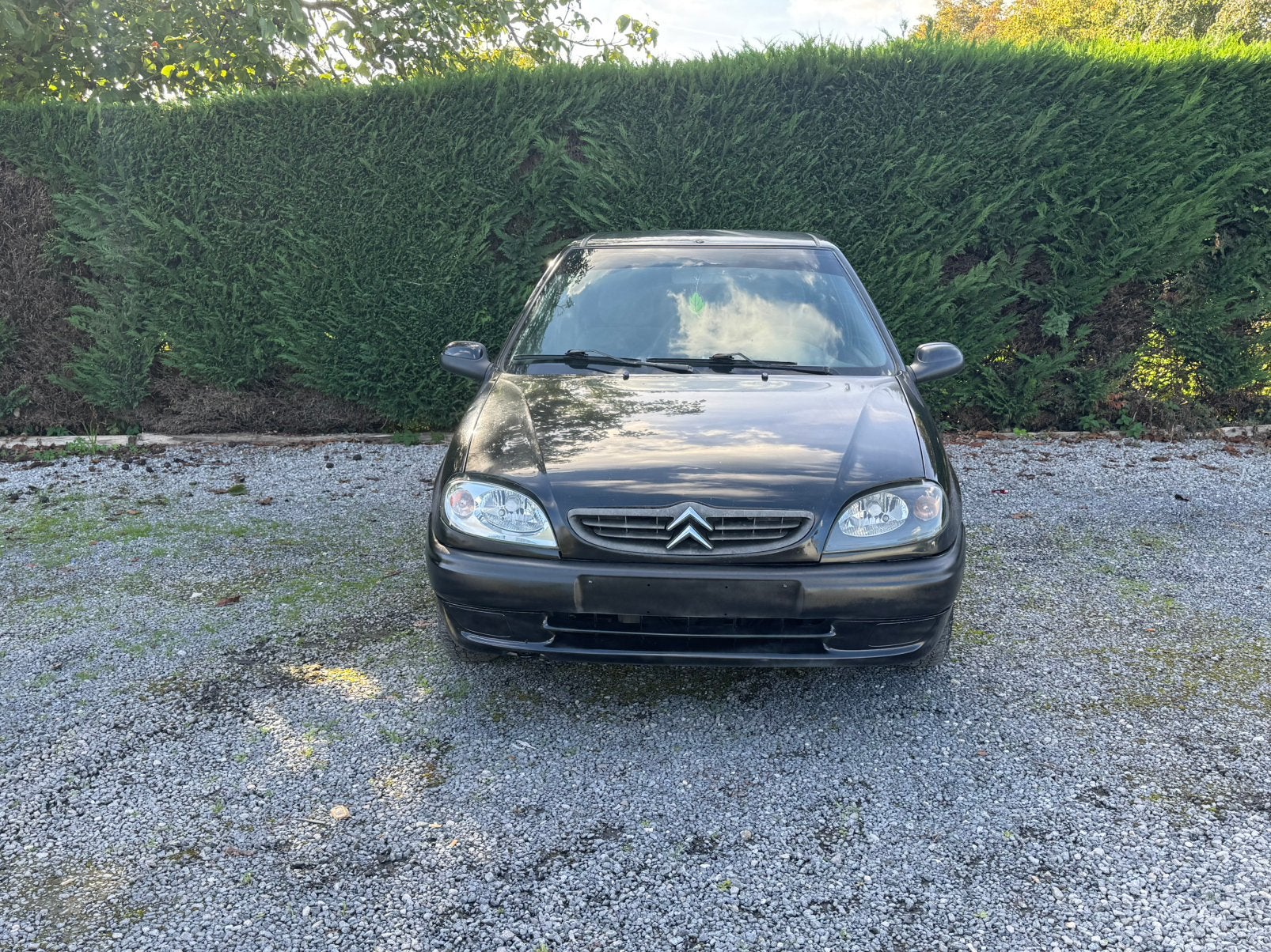 Citröen saxo 1.1 benzine gekeurd voor verkoop, Auto's, 4 cilinders, Saxo, Zwart, 5 zetels
