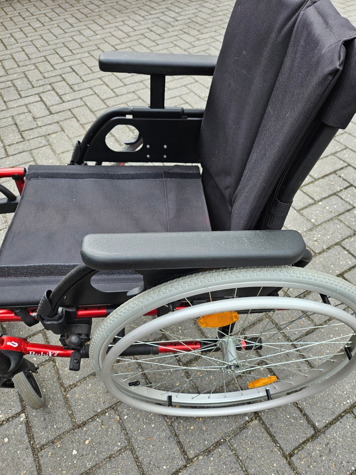 rolstoel, Diversen, Rolstoelen, Ophalen, Inklapbaar, Zo goed als nieuw, Duwrolstoel