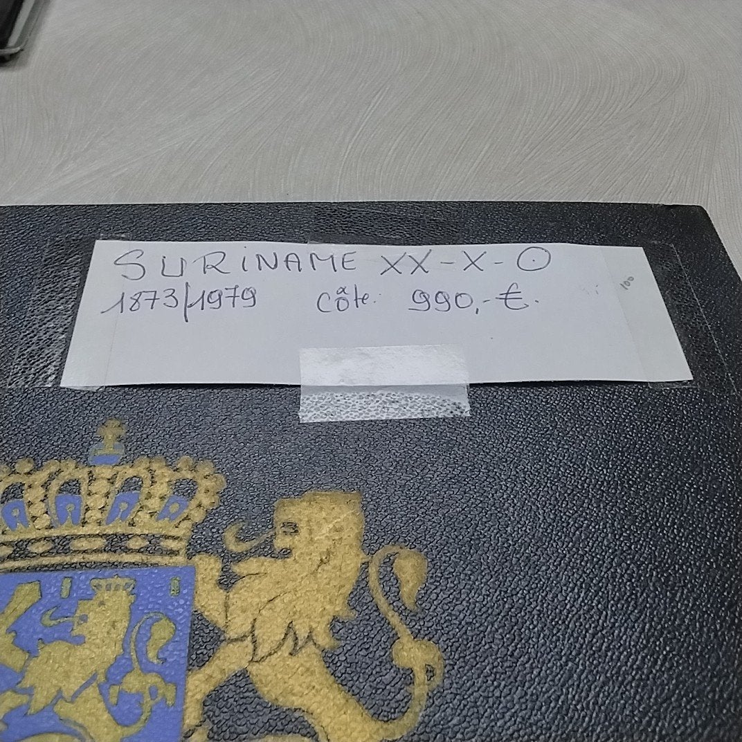SURINAME XX-X-GEST 1873/1979 Cote 990,00 € DAVO album, Ophalen of Verzenden