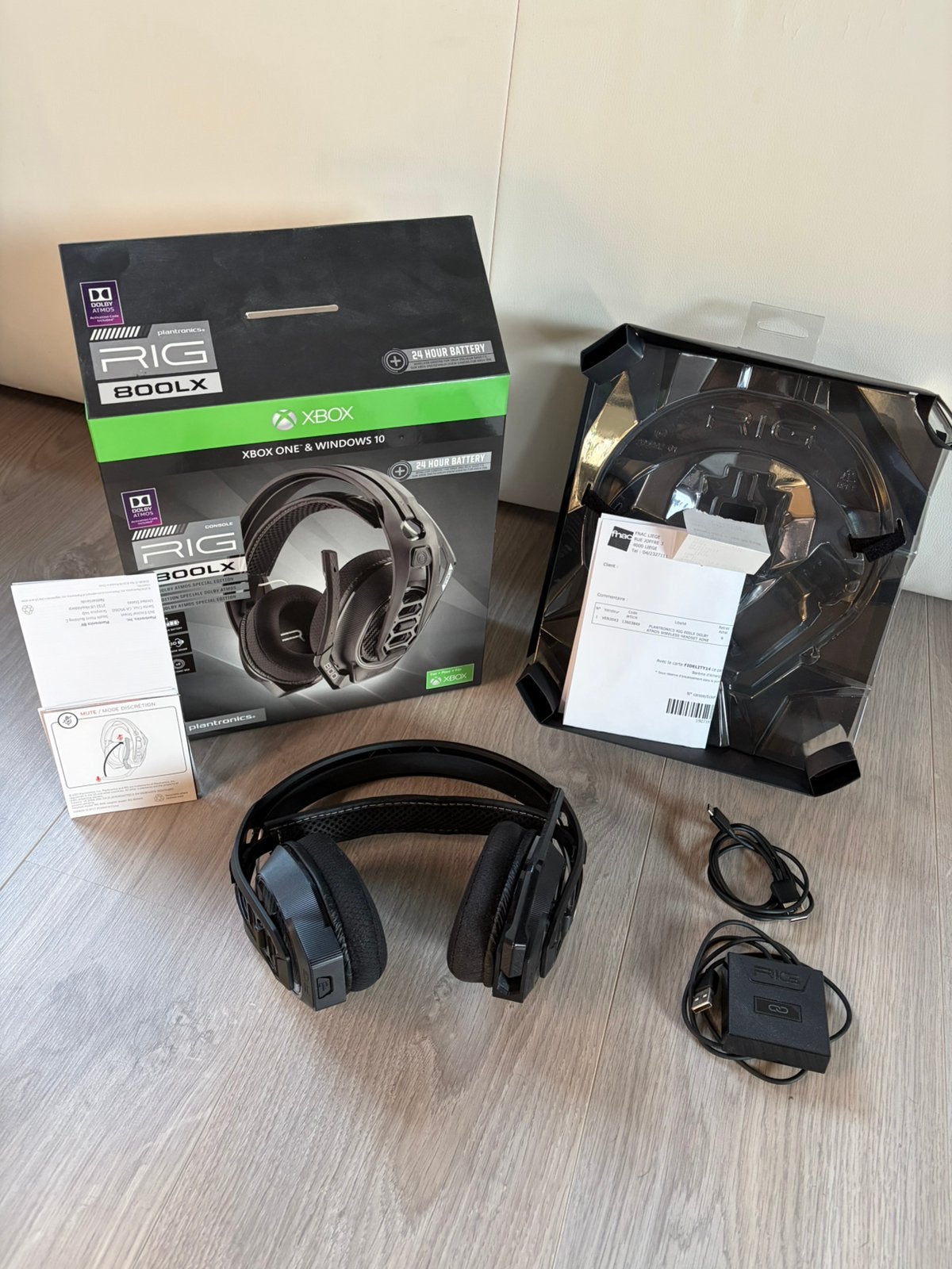 Casque sans fil gaming Plantronics RIG 800LX XBOX/PC, Enlèvement, Utilisé, Sans fil, Casque gamer