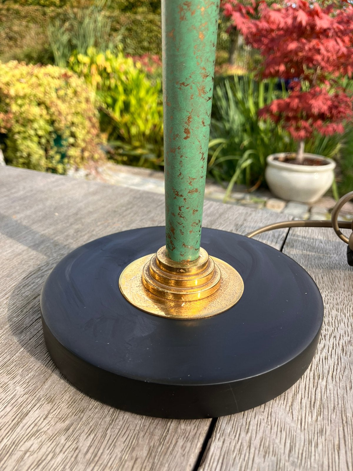 Vintage DeKnudt neoklassieke lamp, Maison & Meubles, Enlèvement ou Envoi, Comme neuf, Vintage
