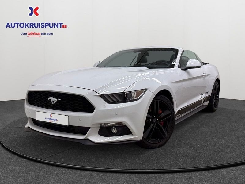 Ford Mustang 2.3 EcoBoost Cabrio, Autos, Cuir, Achat, Euro 6, Boîte manuelle