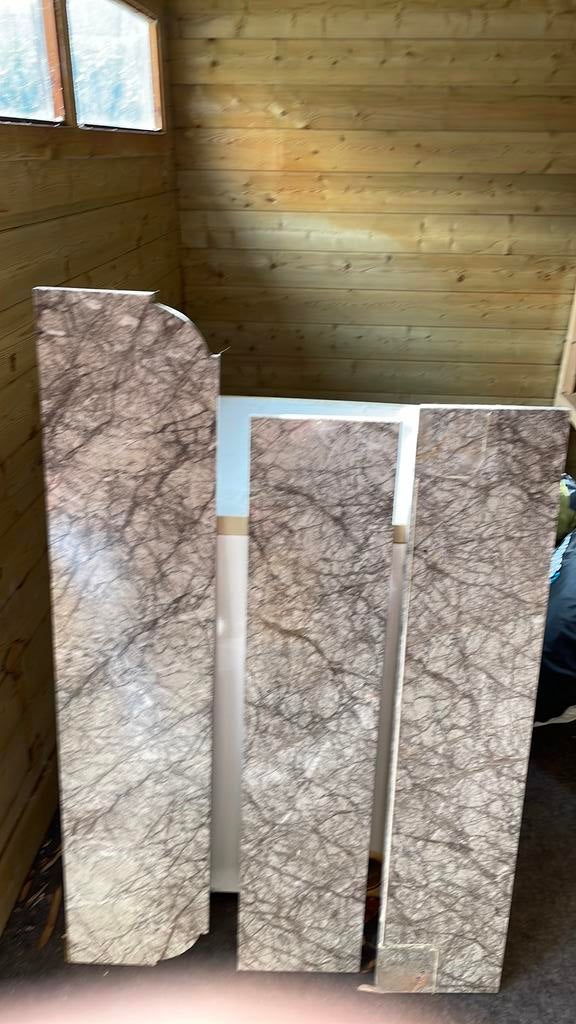 Marmeren tabletten 3 stuks, Enlèvement, Comme neuf, Marbre