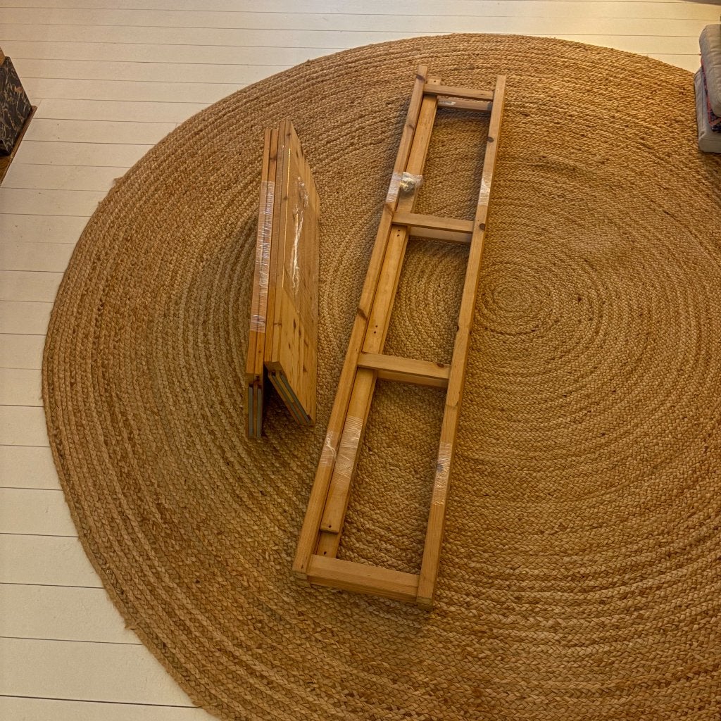IKEA vintage massief grenen plank — gemaakt in Zweden, Ophalen, Etagère, Hout, Gebruikt