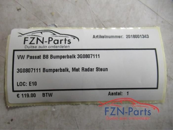 VW Passat B8 Bumperbalk, Enlèvement ou Envoi, Utilisé, Avant, Pare-chocs