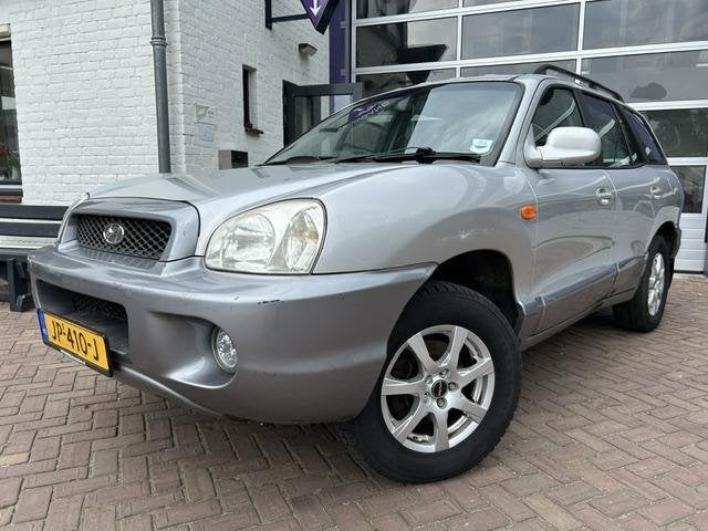 hyundai santa fe 4 roues motrices automatique 2.7 i 24 V, Autos, Argent ou Gris, Entreprise, Verrouillage central, 5 portes
