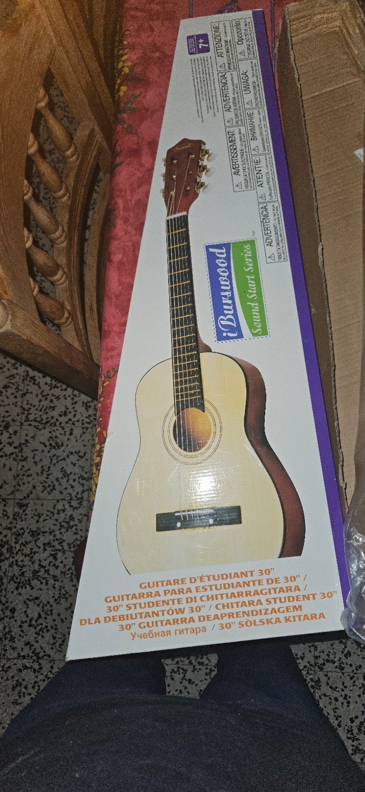 Gitaar voor kinderen, Ophalen