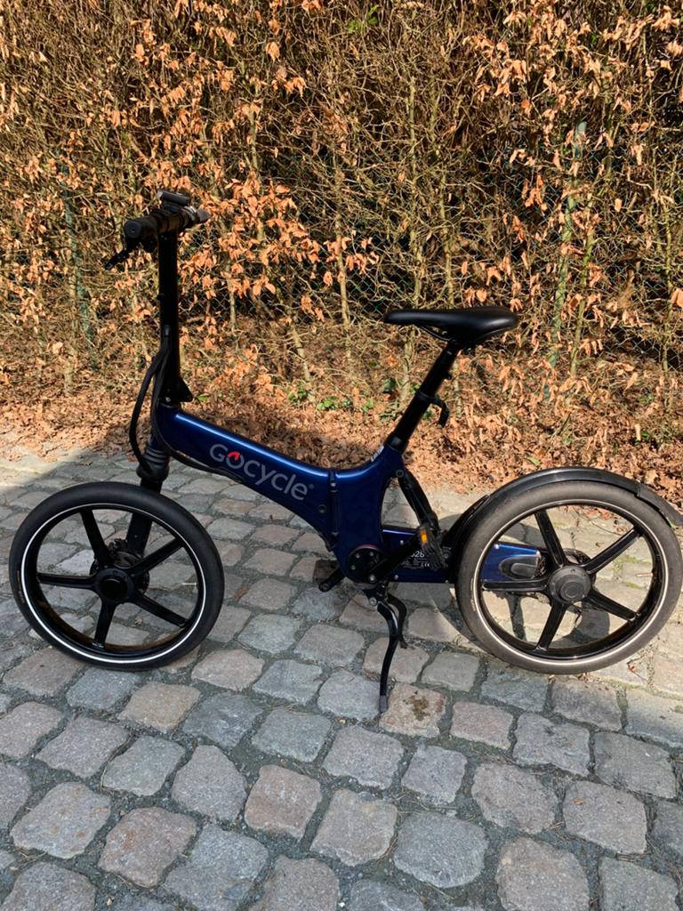 Gocycle GX elektrische plooifiets -2019- zeer compact, Vélos & Vélomoteurs, Vitesses, 18 à 20 pouces, Comme neuf, Enlèvement