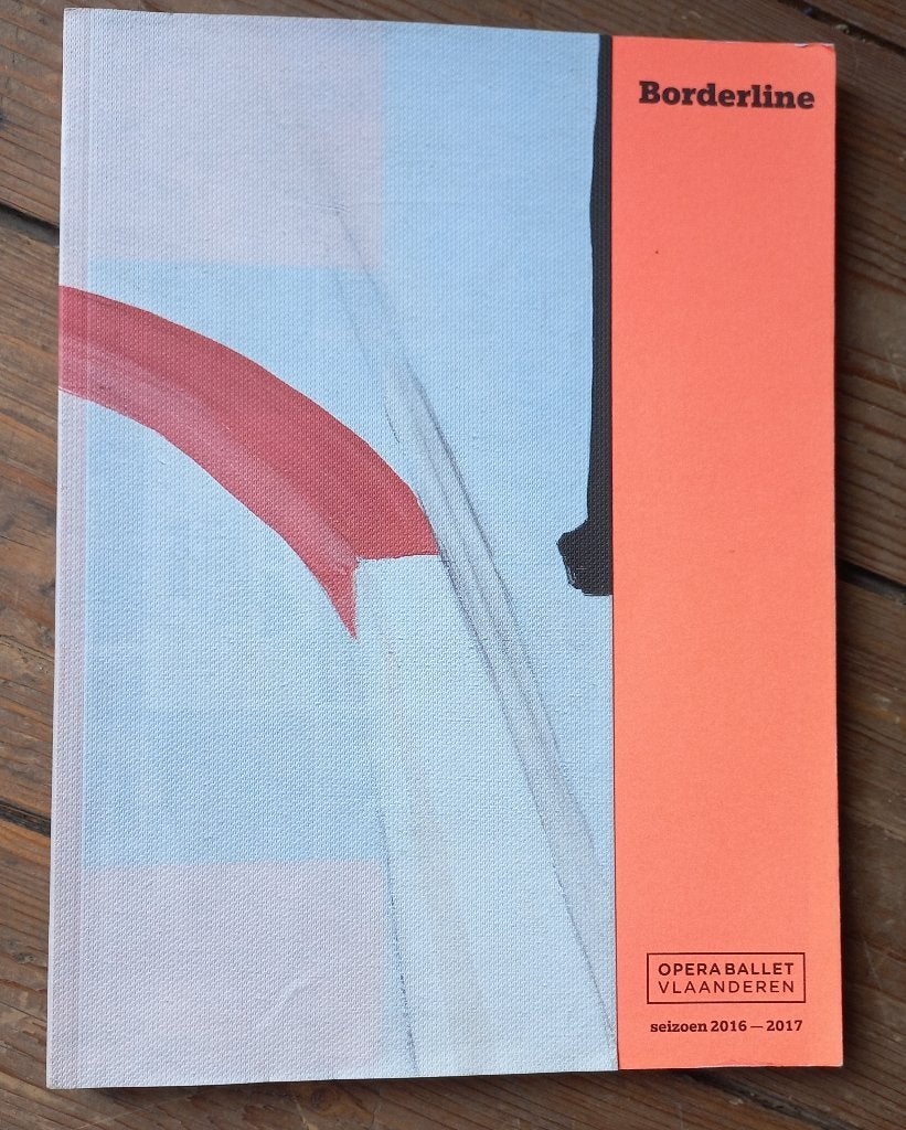Koen van den Broek Borderline 2016 Vlaamse Opera, Boeken, Ophalen of Verzenden