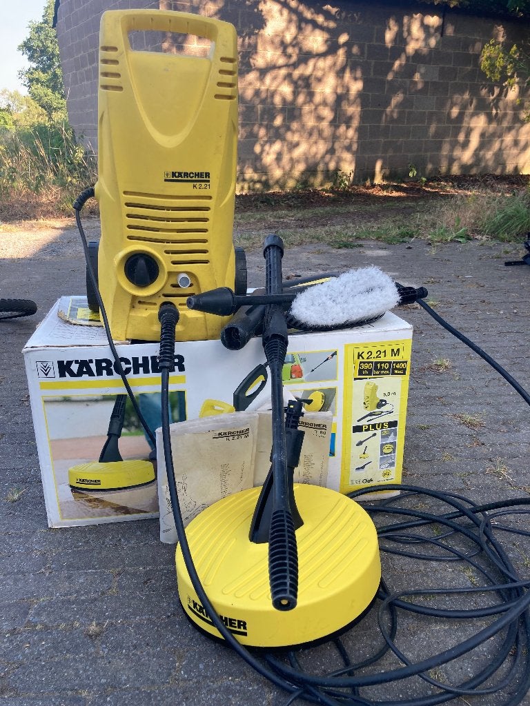 Kärcher K2 hogedrukreiniger en terrasreiniger, Tuin en Terras, Ophalen, Zo goed als nieuw, Elektrisch, KARCHER