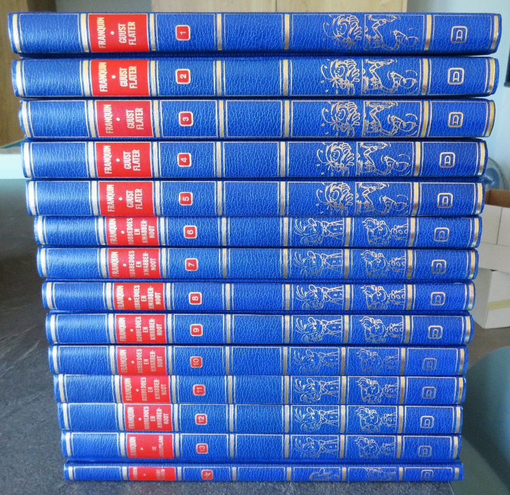 Franquin collectie volledig 1 tot 14 Robbedoes, Guust flater, Série complète ou Série, Enlèvement ou Envoi, Comme neuf, FRANQUIN