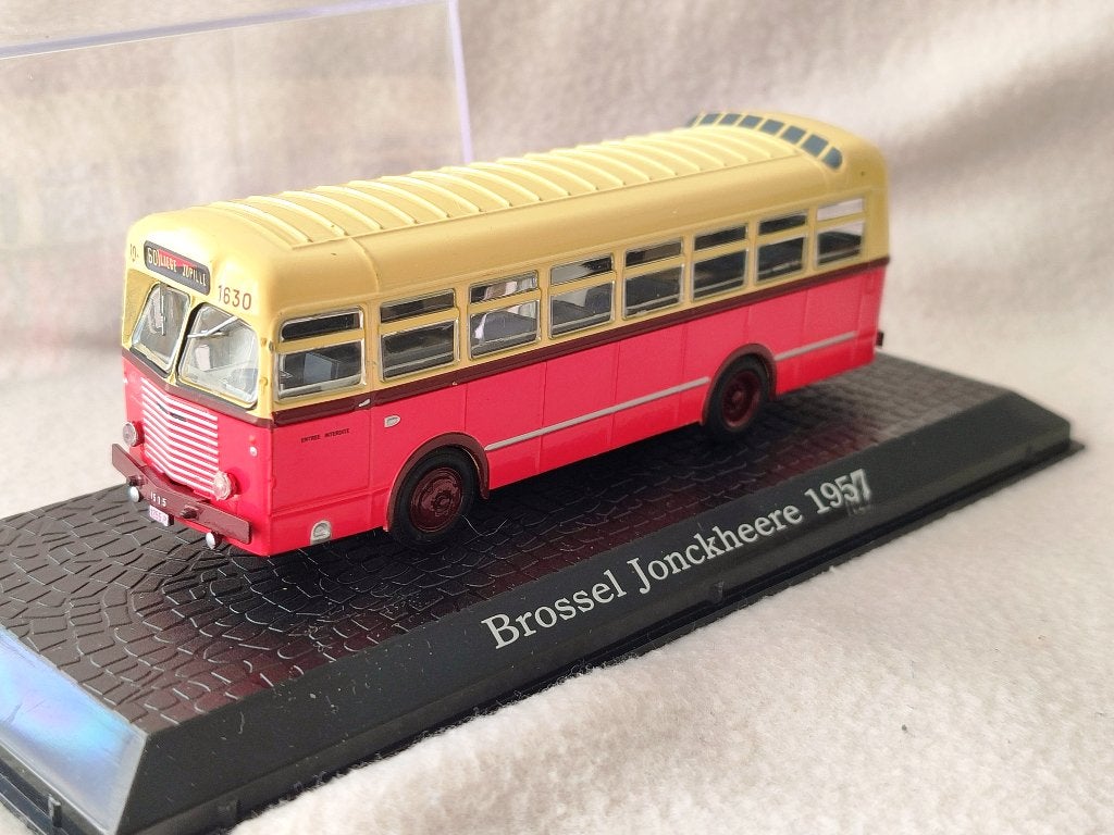 ATLAS-editie: Bus „Brossel Jonckheere 1959" schaal 1/72, Hobby en Vrije tijd, Modelauto's | 1:43, Ophalen of Verzenden, Zo goed als nieuw