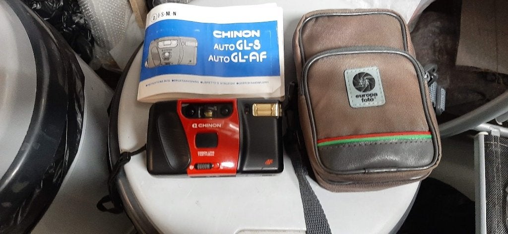 Ancien appareil photo Kodak Shinon avec sac, TV, Hi-fi & Vidéo, Enlèvement ou Envoi, Kodak