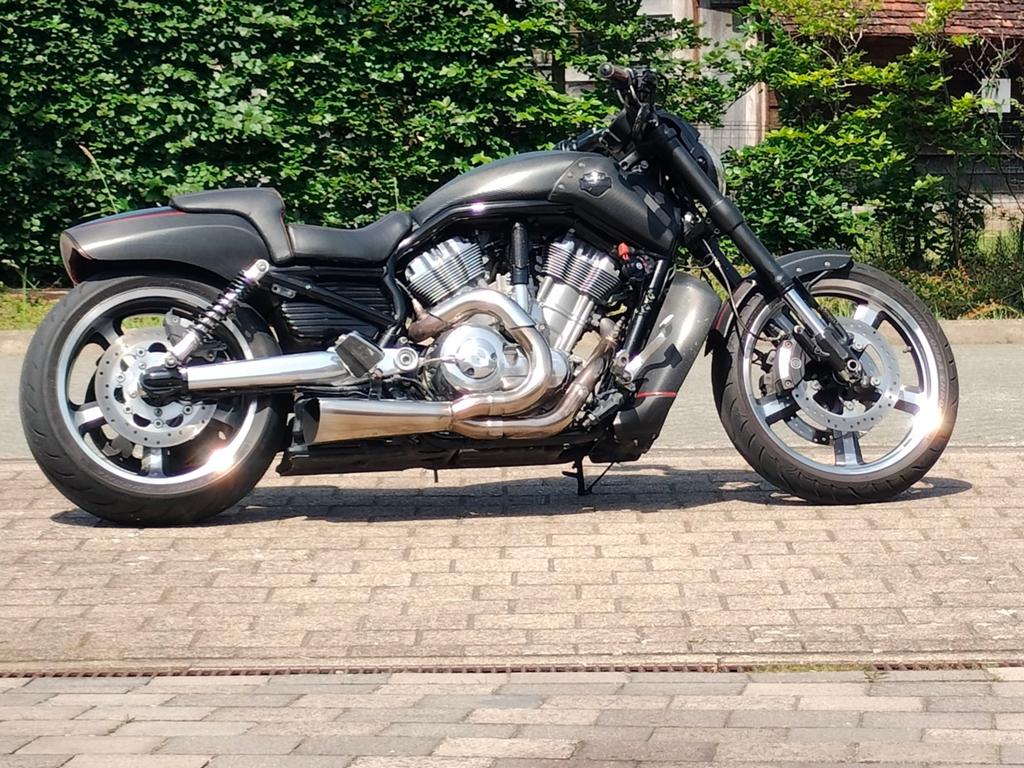 Harley Davidson V-Rod Muscle, Motoren, 2 cilinders, Chopper, ABS, Gebruikt