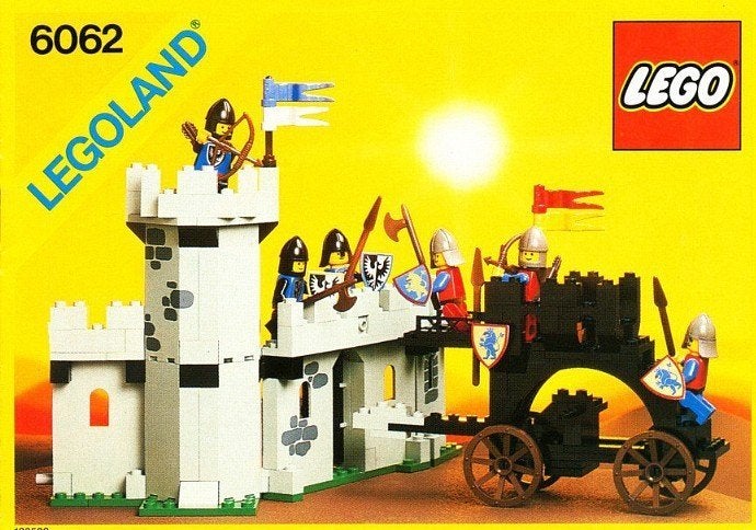 LEGO Castle Black Falcons 6062 Battering Ram TOP!!!, Kinderen en Baby's, Speelgoed | Duplo en Lego, Zo goed als nieuw, Lego, Complete set