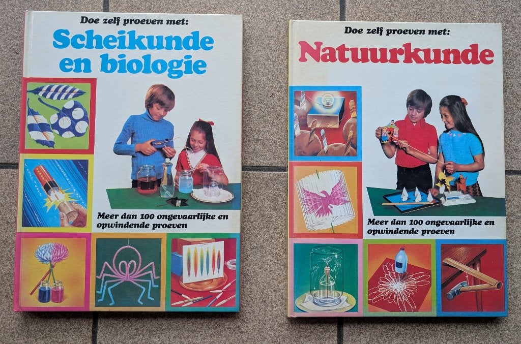 Doe zelf proeven met: Scheikunde en biologie/ Natuurkunde, Boeken, Ophalen of Verzenden