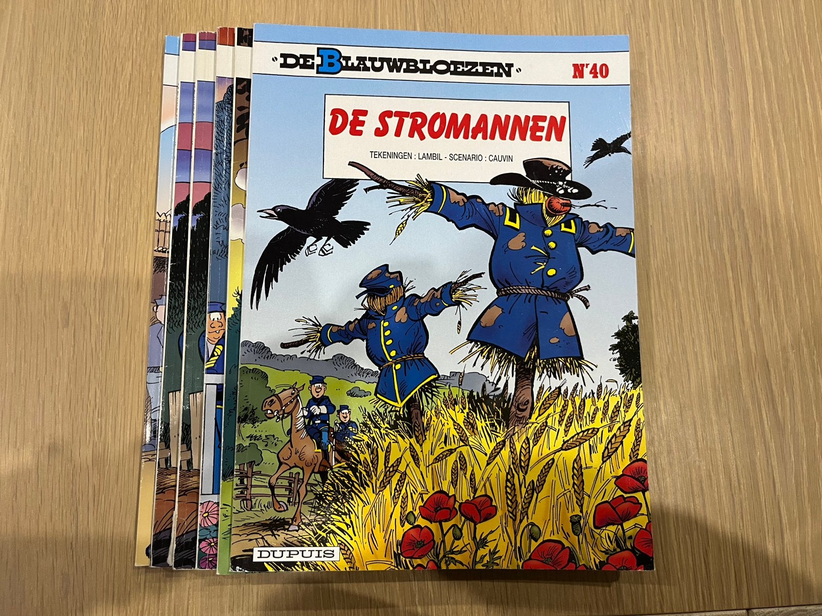 De Blauwbloezen - 40,41,43,2x46 en 49, Meerdere stripboeken, Ophalen of Verzenden