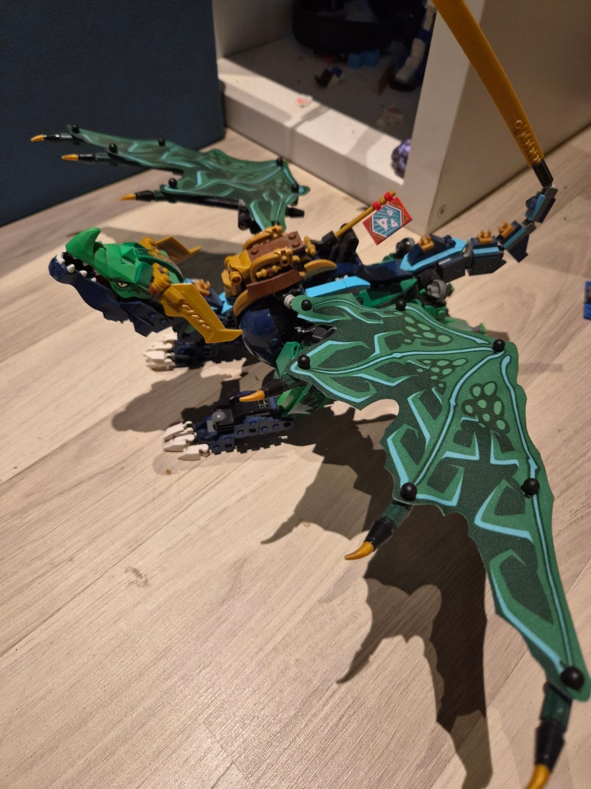draak van ninjitsu beetje verandert, Kinderen en Baby's, Ophalen, Gebruikt, MOC (eigen creatie), Lego