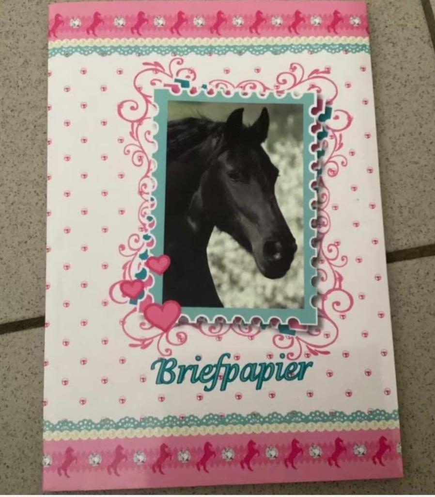 Briefpapier paarden, Diversen, Schrijfwaren, Ophalen of Verzenden