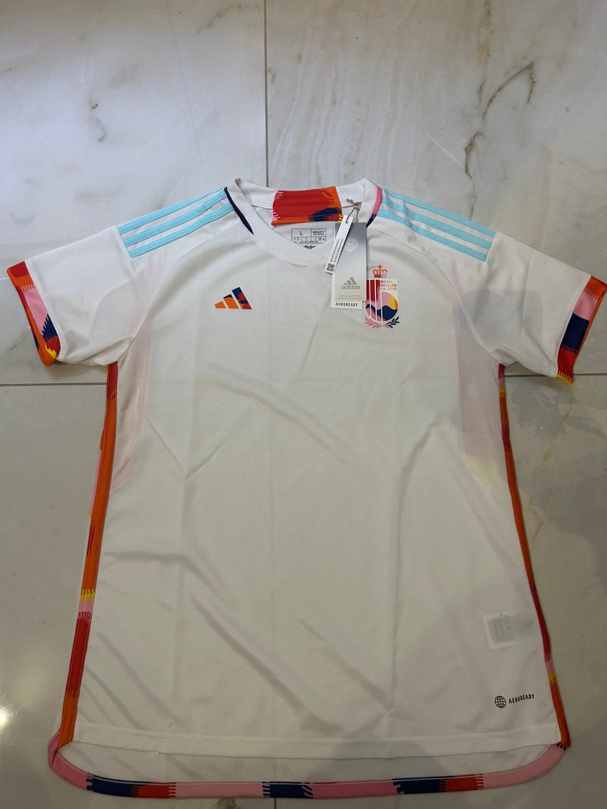 Equipe de football de Belgique, Taille L, Enlèvement, Comme neuf, Maillot