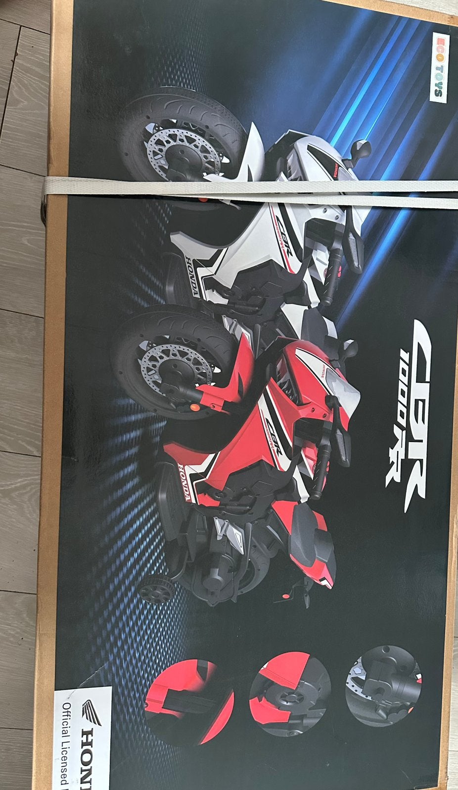 Moto électrique enfant CBR 1000 RR, Enlèvement, Neuf