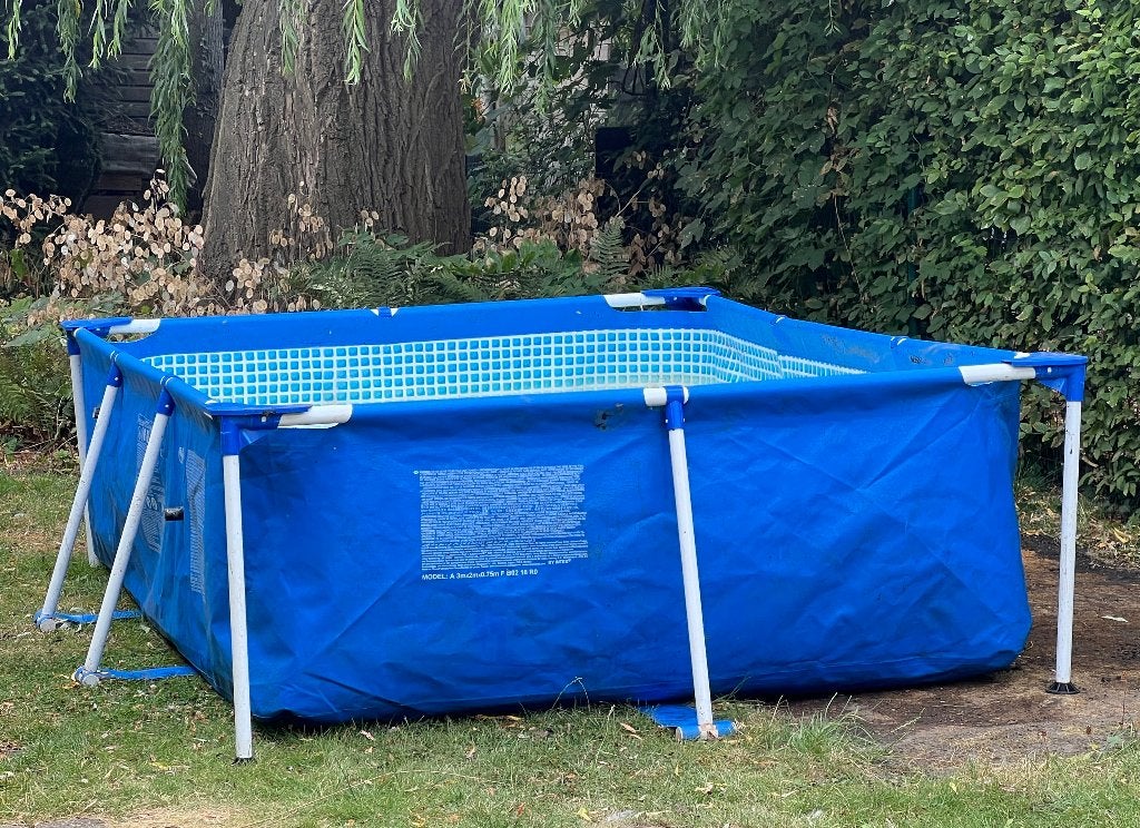 Zwembad, 200 à 400 cm, Enlèvement, Utilisé, Rectangulaire