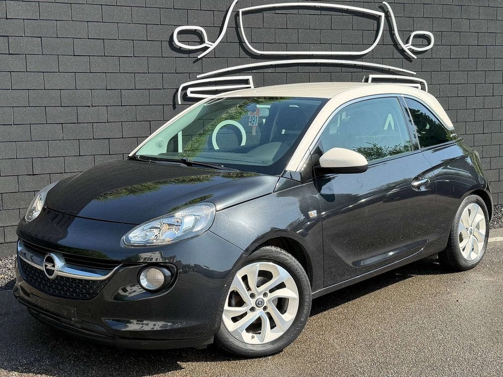 Opel ADAM 1.2i+AIRCO+ECRAN+JANTES+EURO 6B (bj 2015), Auto's, Opel, 4 zetels, Gebruikt, Euro 6, 4 cilinders