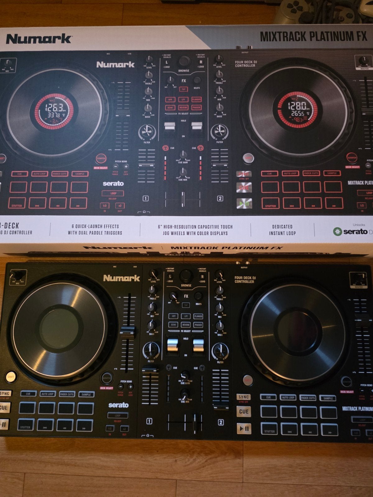 Numark mixtrack platinum fx, Ophalen, Numark