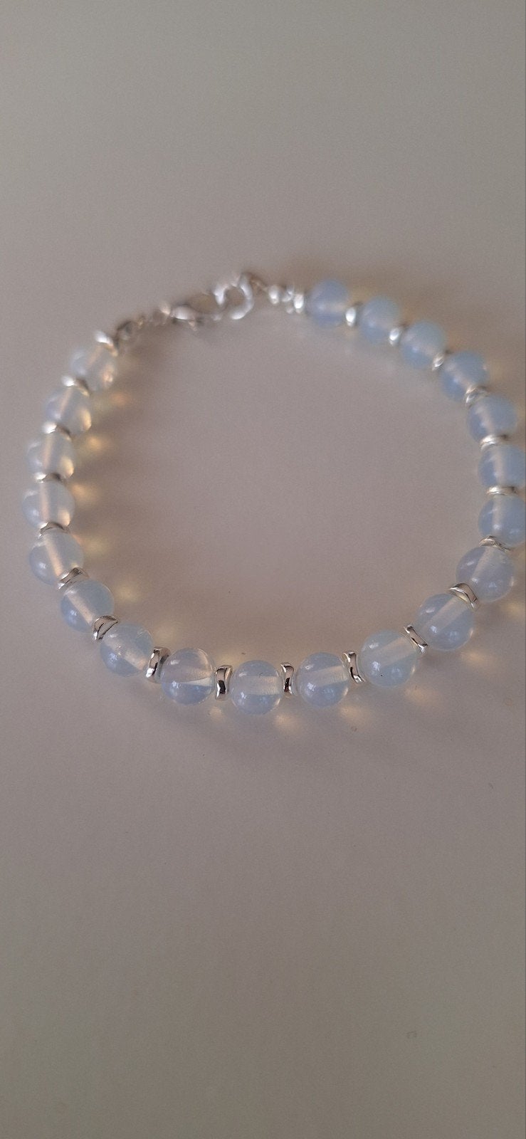 Armband, Verzenden, Nieuw, Blauw, Met kristal