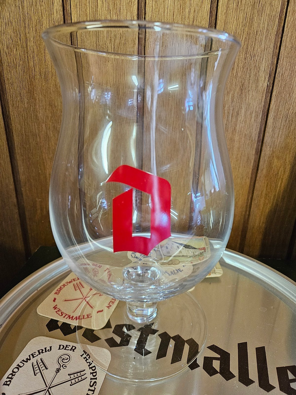 3 liter glas Duvel in originele doos, Ophalen of Verzenden, Duvel