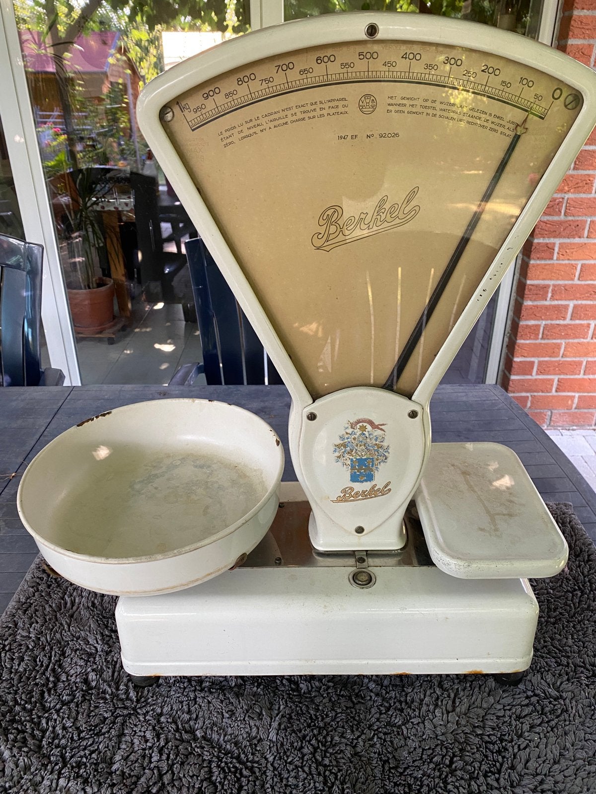 Berkel weegschaal 1947, Elektronische apparatuur, Weegschalen, Ophalen, Gebruikt, Winkelweegschaal, Analoog