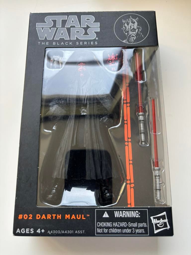 Star Wars black series darth Maul 02, Verzamelen, Star Wars, Ophalen of Verzenden, Zo goed als nieuw